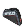 HEAD Tour Team 3R Pro Tennis Racquet Bag 3 Racket Tennis Equipment Duffle Bag - Black/Grey, One Size view 1