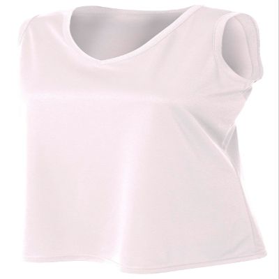 A4 Womens Athletic Tank, 2XL, White