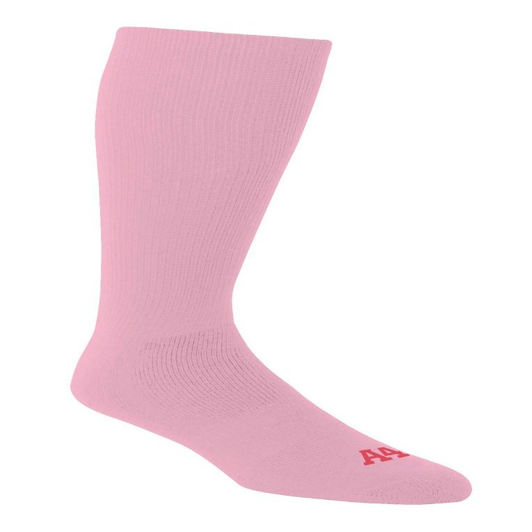 A4 Mens Multi-Sport Tube Sock, Large, Pink