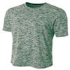 A4 Mens Space Dye Tech Tee, 2XL, Forest view 1