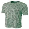 A4 Mens Space Dye Tech Tee, 2XL, Forest view 2