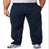 Jerzees PF974 Adult Sport Tech Open-Bottom Sweatpants with Pockets JNavy 44 2XL view 1