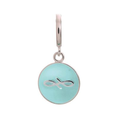 Endless The Classic CollectiLight Blue Enamel Endless CoDangle SS, 43307-2