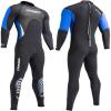 Cressi Morea 3 mm Man Monopiece Wetsuits, Black/Blue, XL view 1
