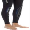 Cressi Morea 3 mm Man Monopiece Wetsuits, Black/Blue, XL view 3
