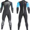 Cressi Morea 3 mm Lady Monopiece Wetsuits, Black/Turquoise, L view 2