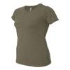 Next Level Ladies' CVC T-Shirt XL MILITARY GREEN view 2