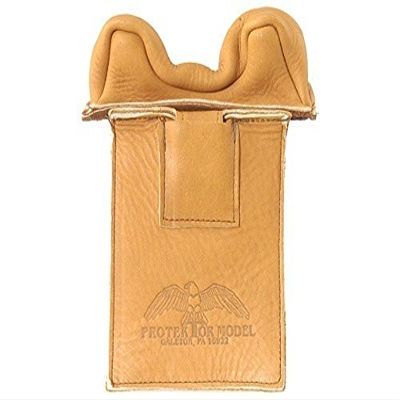 Protektor Owl Ear Window Shooting Rest Bag Leather Tan Unfilled