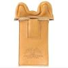 Protektor Owl Ear Window Shooting Rest Bag Leather Tan Unfilled view 1