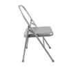 Yoga-Mad Yoga Chair | Reinforced Folding | Silver Steel | Supports Yoga Backbends, Twists, & Shoulder Stands view 2