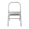 Yoga-Mad Yoga Chair | Reinforced Folding | Silver Steel | Supports Yoga Backbends, Twists, & Shoulder Stands view 3