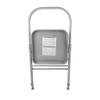 Yoga-Mad Yoga Chair | Reinforced Folding | Silver Steel | Supports Yoga Backbends, Twists, & Shoulder Stands view 4