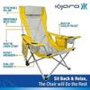 Kijaro Beach Coast Chair, Haleakala Sunrise Yellow view 4