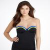 Freya Revival Underwire Bandeau Tankini Swim Top (AS3221) 32F/Surf view 2