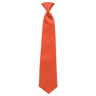 Tuxedo Park Coral Satin Boys Pre-Tied Neck Tie