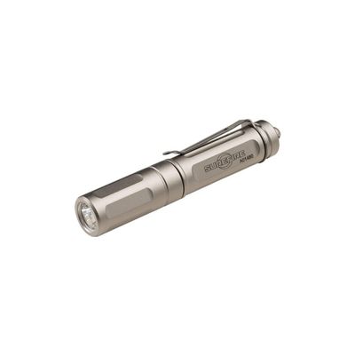 SureFire Titan Plus Ultra-Compact Variable-Output LED Keychain Light, Silver matte