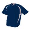 Youth Small Navy Blue/White 1/4 Zip Baseball/Softball Jacket view 1
