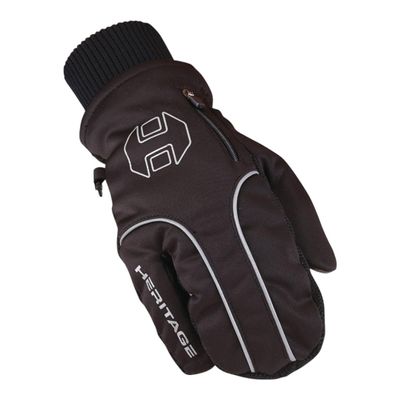 Heritage Arctic Winter Gloves, Size 10, Black