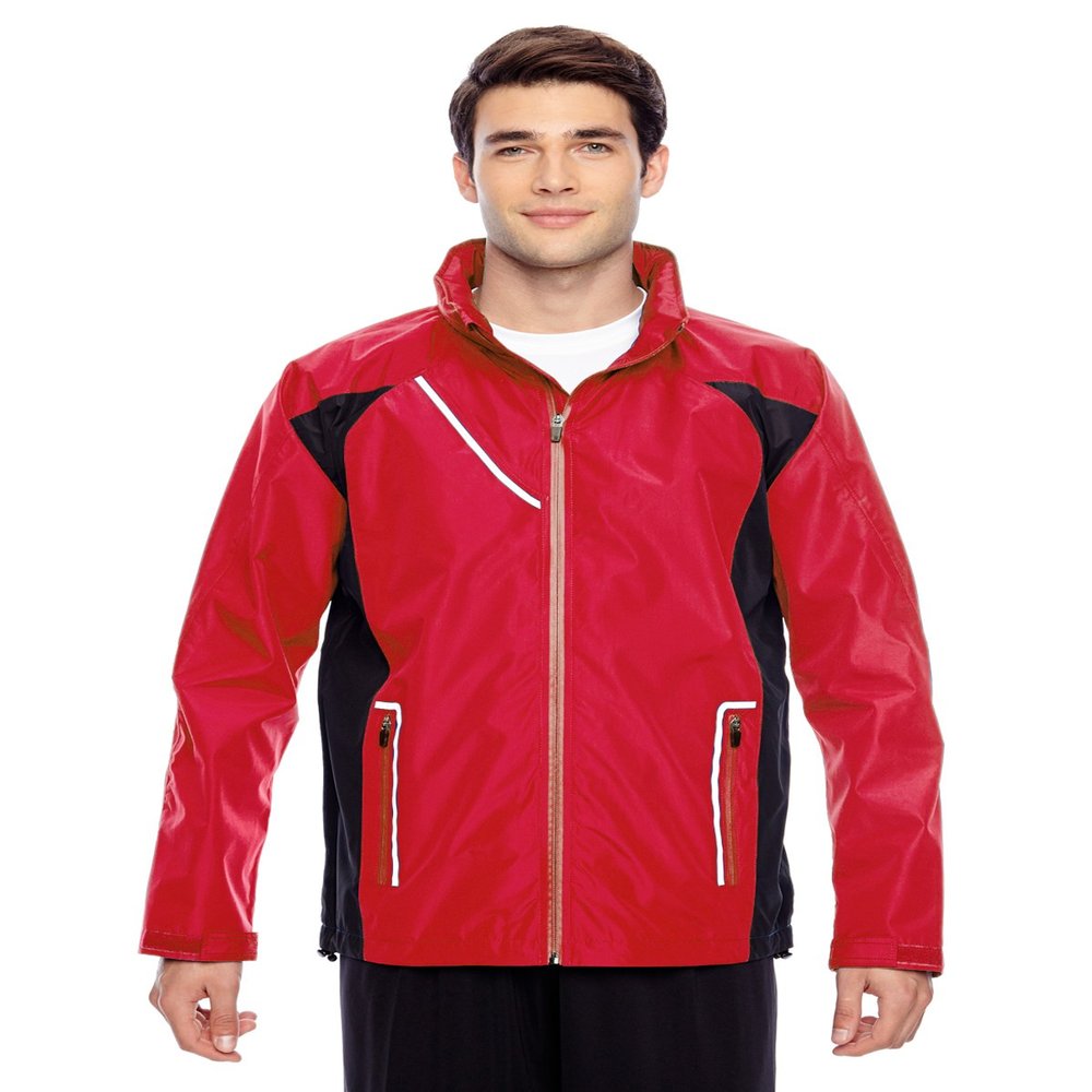 Team 365 Men's Dominator Waterproof Jacket M SPORT RED