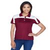 Team 365 Ladies' Victor Performance Polo XS SPORT MAROON view 1