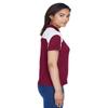 Team 365 Ladies' Victor Performance Polo XS SPORT MAROON view 2