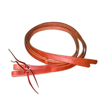 NRS Tack 8ft 1/2in Oiled Hand Rubbed Split Reins