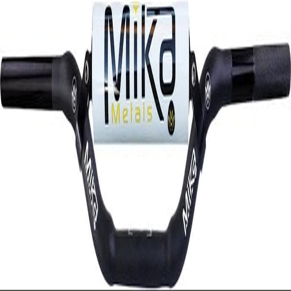 Mika Metals 205-7222W Handlebar Hybrid Series 7/8" Cr High Bend Wht