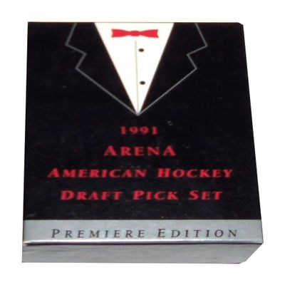 1991 ARENA AMERICAN HOCKEY 33 CARD DRAFT PICK SET (LIMITED EDITION)