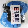 Argentina - Novelty Mini Boxing Gloves with Black Snap Connection view 2