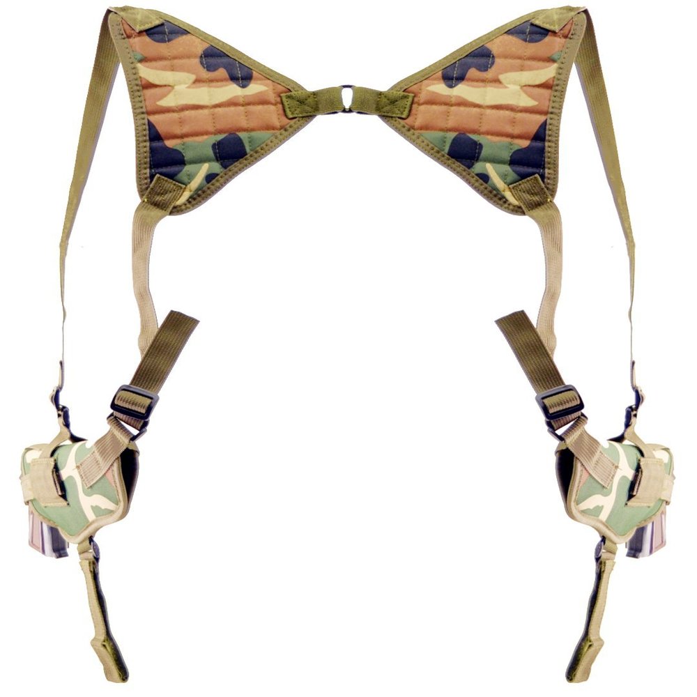 EXPLORER H24-WC Fully Adjustable Every Day Carry Tactical Under Arm Double Pistol Carrier