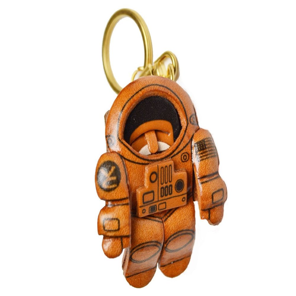 Astronaut Leather Sports (L) Keychain VANCA Craft- Made in Japan #56892
