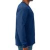 Jerzees Men's Dri-Power Cotton Blend Long Sleeve Tees, Moisture Wicking, Odor Protection, UPF 30+, Sizes S-3X, Navy, Small view 4