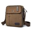 Small Crossbody Bags Canvas Shoulder Travel Purse Mini Messenger Wallet Bag for Women Men view 3
