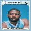 Sports Memorabilia James Worthy Basketball Card (North Carolina) 1990 Collegiate Collection No.78 view 1