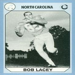 Sports Memorabilia Bob Lacey Football Card (North Carolina) 1990 Collegiate Collection No.186