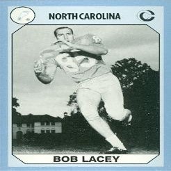 Sports Memorabilia Bob Lacey Football Card (North Carolina) 1990 Collegiate Collection No.186