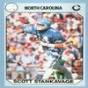 Autograph Warehouse Scott Stankavage Football Card (North Carolina) 1990 Collegiate Collection No.41