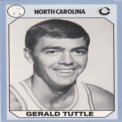 Sports Memorabilia Gerald Tuttle Basketball Card (North Carolina) 1990 Collegiate Collection No.116