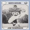 Sports Memorabilia Joe Robinson Football Card (North Carolina) 1990 Collegiate Collection No.159 view 1