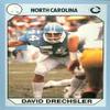 Sports Memorabilia David Drechsler Football Card (North Carolina) 1990 Collegiate Collection No.29 view 1