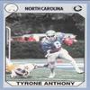 Tyrone Anthony Football Card (North Carolina) 1990 Collegiate Collection No.68 view 1
