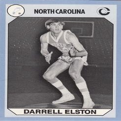 Autograph Warehouse Darrell Elston Basketball Card (North Carolina) 1990 Collegiate Collection No.165