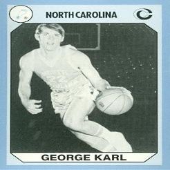 Sports Memorabilia George Karl Basketball Card (North Carolina) 1990 Collegiate Collection No.175