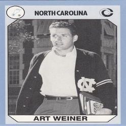 Autograph Warehouse Art Weiner Football Card (North Carolina) 1990 Collegiate Collection No.119