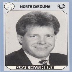 Autograph Warehouse Dave Hanners Basketball Card (North Carolina) 1990 Collegiate Collection No.120