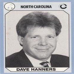 Autograph Warehouse Dave Hanners Basketball Card (North Carolina) 1990 Collegiate Collection No.120