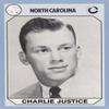 Sports Memorabilia Charlie Justice Football Card (North Carolina) 1990 Collegiate Collection No.168 view 1