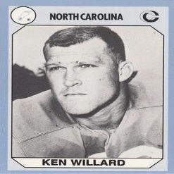 Sports Memorabilia Ken Willard Football Card (North Carolina) 1990 Collegiate Collection No.148