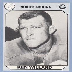 Sports Memorabilia Ken Willard Football Card (North Carolina) 1990 Collegiate Collection No.148