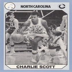 Autograph Warehouse Charlie Scott Basketball Card (North Carolina) 1990 Collegiate Collection No.133